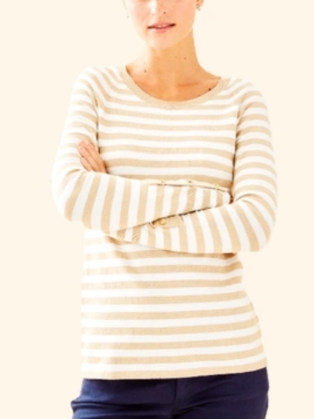 Lilly Pulitzer Dinah crew neck sweater, EUC, size L